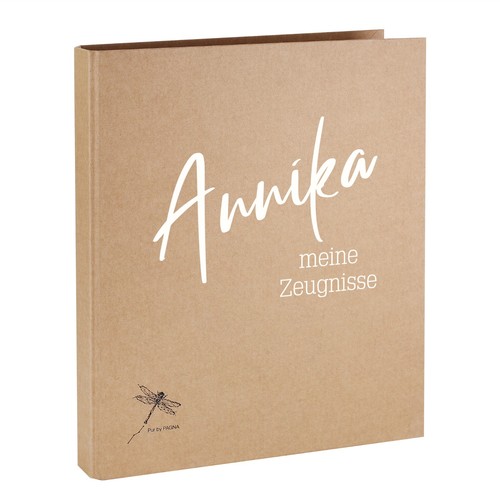 Personalisierte zeugnismappe - personalisierte,