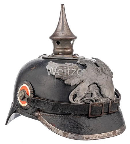 Baden weltkrieg pickelhaube - 1.,