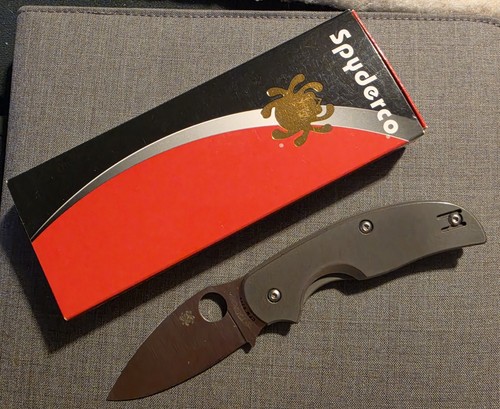 Spyderco sage titan - spyderco, titan/s30v