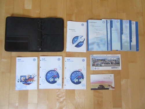 Volkswagen golf bordmappe - volkswagen, iv,
