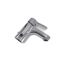 GRIFEMA Waschtischarmatur Einhebelmischer Chrom Silber Design leise Keramikventi