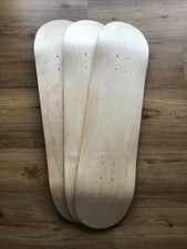 3x Skateboard Blank Deck Birke