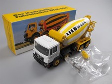Conrad MAN 4-Achs Fahrmischer Betonmischer HTM 904 Liebherr 1:50 OVP Selten