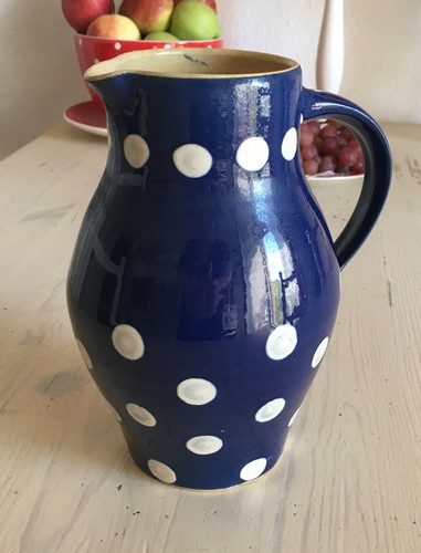 Bürgeler keramik krug blau - krug,