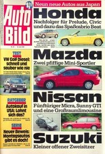 2) Auto Bild 24/1991 - Toyota MR 2 mit 156PS besse - Mercedes 350 SL R107 mit 20