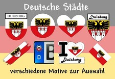 Aufkleber- Flagge-Wappen-KFZ