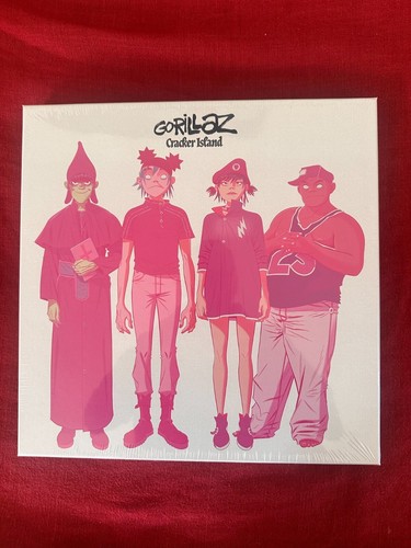 Gorillaz cracker island box - cracker,