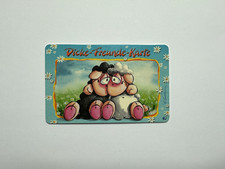 Diddl Funcard Nr. 10 | Schafe Wollywell und Vanillivi | Dicke Freunde-Karte