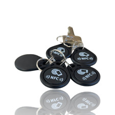 5x NFC Tags Schlüssel Anhänger NTAG216 RFID Tag iOS iPhone Android gross. Speich