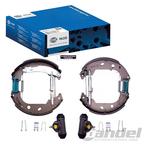 Hella bremsbacken satz - hella, 228,6mm