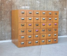 Vintage Karteikartenschrank