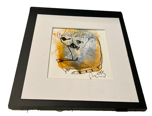 Katze expressiv original - katze,