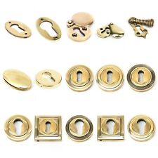 From The Amboss Aged Messing Tür Schlüsselschloss Surround Escutcheons