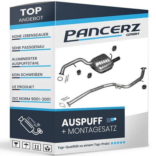 Auspuff für mazda - auspuff,