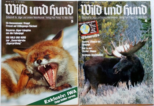 Wild und hund 1993 f - 5+6/1993.,