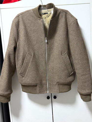 Zara damen bomberjacke - damen, beige