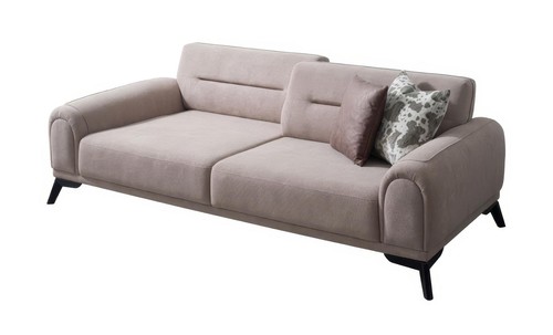 Sofa modern beige bequem couch - modern,