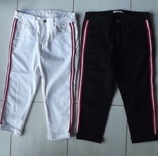 2 Coole Fashion Jeans-Capri 36