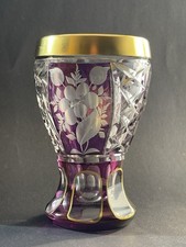 BÖHMEN Ranftbecher violetter