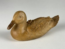 Holz Figur Ente 8 cm. - Top