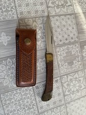 PUMA Trail Boss 975 Taschenmesser mit Ledertasche 