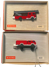 2 x LKW Feuerwehr Wiking 9061
