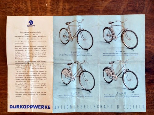 Dürkopp werbung prospekt - werbung,,