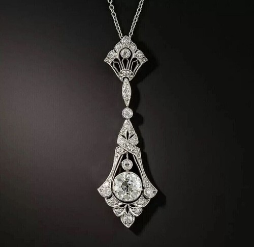 Art deco stil runder - kt,