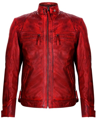 Herren vintage rot retro - rot,