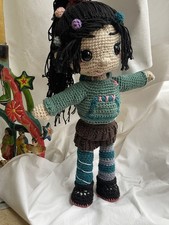 Handgehäkelte Puppe Vanelopé