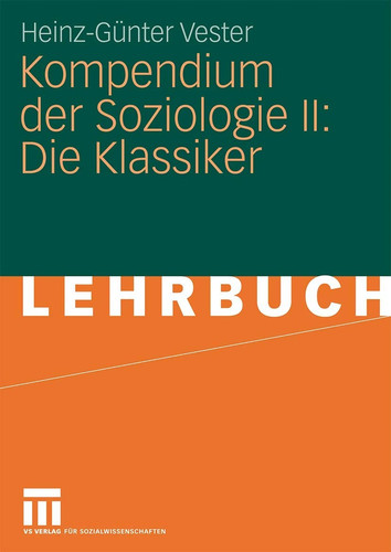 Vester kompendium soziologie - kompendium,