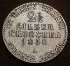 Preussen 2 1/2 Silbergroschen 1850 A