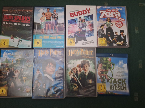 Dvd blue ray videos bundle - blue, -bundle