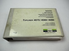 Deutz Fahr Topliner 4075 4080 4090 Mähdrescher Ersatzteilliste Parts List 2002