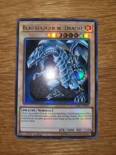 Yugioh blauäugiger drache - w.,