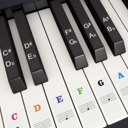 Klavier keyboard aufkleber - keyboard,