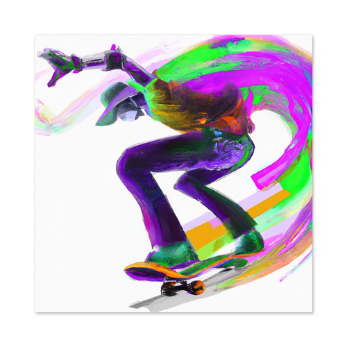 Skater skateboarding abstrakt - skater,