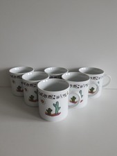 Winterling Tequila 6 x Henkelbecher Kaffeebecher WIE NEU !!!