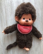 Monchhichi Stofftier, ca 28 cm, Sekiguchi 1974