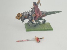 WARHAMMER Fantasy Dunkelelfen Markus Darkblade General Echse D105