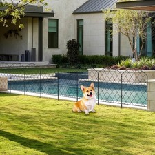 30x Zaun Gartenzaun Steckzaun