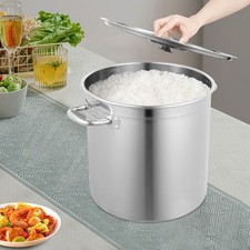 Edelstahl Kochtopf mit