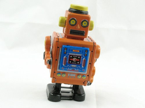 Blechspielzeug roboter mit - roboter,
