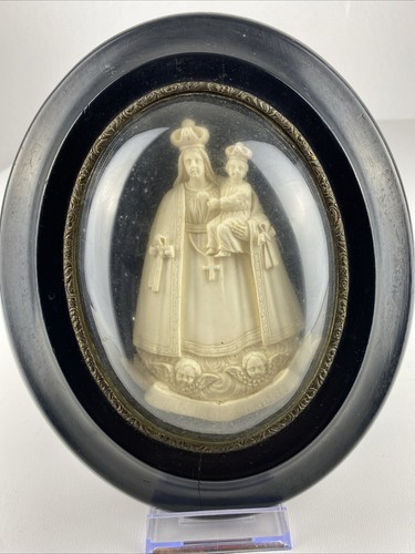 Meerschaum relief maria - relief,