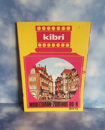 Kibri katalog 1972 - katalog,