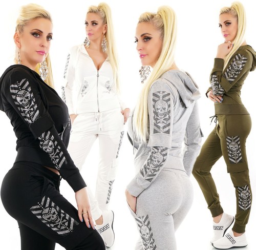 Damen jogginganzug freizeit - jogginganzug,