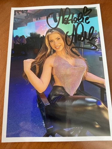 Natalie nock autogramm dsds - natalie,