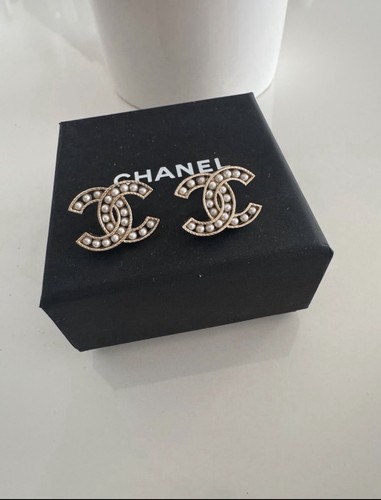 Chanel ohrringe original - cc,,