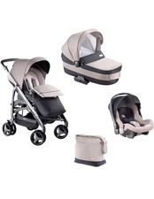 Inglesina Zippy System Pro, système trio, granit, 85 x 43,5 x 61 cm