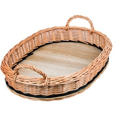 Kellnertablett Weiden Tablett